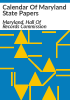 Calendar_of_Maryland_State_papers