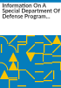 Information_on_a_special_Department_of_Defense_program_to_foster_economic_recovery_in_Iraq